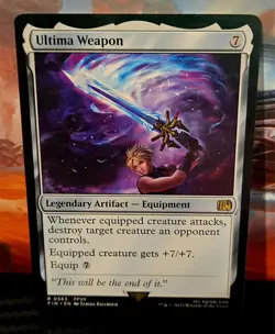 magic the gathering - Ultima Weapon - Legendary Artifact - Rare - Equipment - Image 1