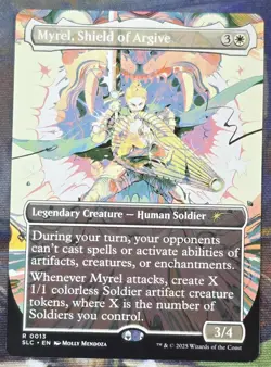 1x Myrel, Shield Of Argive MTG Encyclopedia Of Magic Secret Lair NM - Image 1