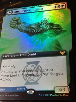 Augmenter Pugilist Extended Art FOIL , Strixhaven SoM ,NM,MTG,FREE SHIPPING - Image 3