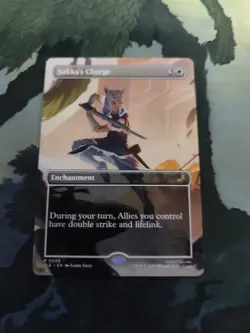 Sokka's Charge X1 BORDERLESS-NM/M-Avatar: The Last Airbender: Eternal-Legal - Image 1