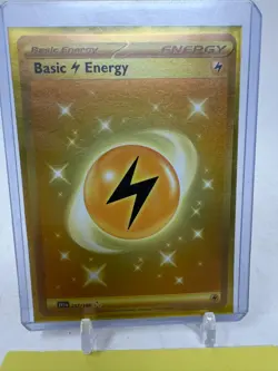 Pokemon Lightning Energy Hyper Rare 257/198 SVI Scarlet & Violet NM P1 - Image 2