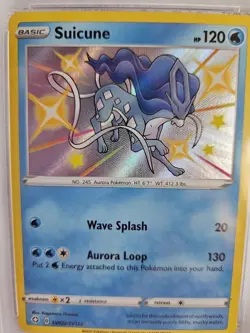 Pokemon Suicune-Holo-SHINING FATES-(2021) #SV022 PSA GEM MINT 10 - Image 2