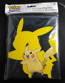 Pokemon TCG: Black Pikachu 4-Pocket Ultra Pro Binder Portfolio - Image 2