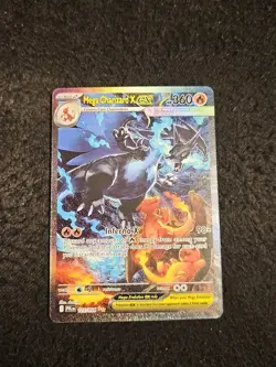 Mega Charizard X ex 125/094 SIR Pokemon TCG Phantasmal Flames (Pack Fresh) MINT! - Image 1