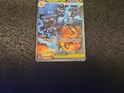 Mega Charizard X ex 125/094 SIR Pokemon TCG Phantasmal Flames (Pack Fresh) MINT! - Image 2
