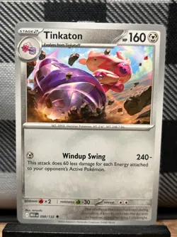 Pokemon TCG: Tinkaton 98/132, Mega Evolutions - Image 1