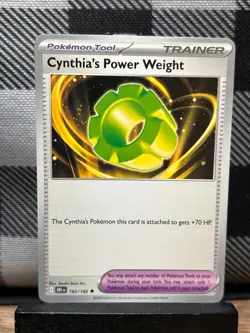 Pokemon TCG: Cynthia's Power Weight 162/182, Destined Rivals - Image 1
