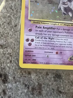 2000 POKEMON GYM HEROES #14/132 SABRINA'S GENGAR HOLO - Image 5