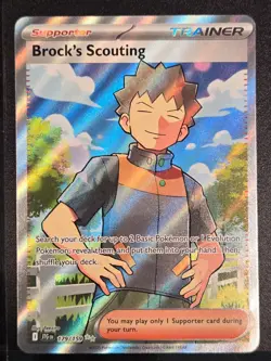 Brock's Scouting #179 Pokemon Journey Together - Image 1