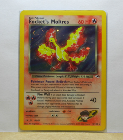 👾 ROCKET'S MOLTRES #12 | 2000 POKEMON GYM CHALLENGE | Great Condition! - Image 1
