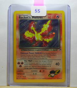 👾 ROCKET'S MOLTRES #12 | 2000 POKEMON GYM CHALLENGE | Great Condition! - Image 4