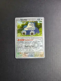 Snorlax 143/165 Pokemon TCG S&V 151 Reverse Holo Uncommon NM - Image 2