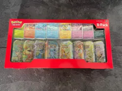 Pokemon TCG: Prismatic Evolutions Costco Mini Tins 8 Pack - New & Sealed🔥 - Image 1
