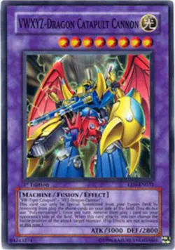 Yugioh! HP VWXYZ-Dragon Catapult Cannon - EEN-EN031 - Super Rare - 1st Edition H - Image 1