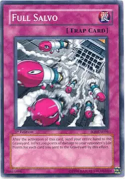 Yugioh! LP Full Salvo - SOI-EN056 - Common - 1st Edition Lightly Played, English - Image 1