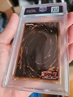 Yugioh Right Leg of the Forbidden One LOB-120 Ultra Rare 1st Ed PSA 5 Excellent - Image 4
