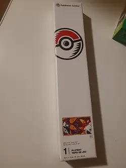 Pokemon Center Exclusive TCG Card Game Slither Wing & Iron Mot Playmat BRAND NEW - Image 2