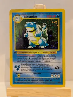Custom Fan Art Blastoise High Quality Custom Card Foil Finish - Image 1