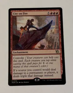 MTG City on Fire - March of the Machine LP - Image 1