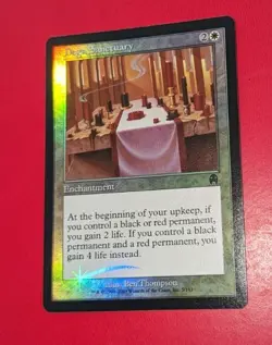 MTG *FOIL* Apocalypse Uncommon DEGA SANCTUARY SP - Image 1