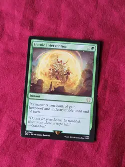 Heroic Intervention MTG Rare Lord of the Rings Magic: The Gathering Commander - Image 3