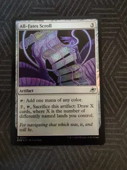 mtg all-fates scroll foil edge of eternities - Image 1