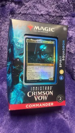 Mtg Innistrad: Crimson Vow Commander Deck Spirit Squadron New Factory Sealed! 630509995318 - Image 1