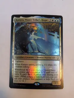 Katara, Water Tribe's Hope Avatar: The Last Airbender Foil Prerelease NM!!! - Image 1