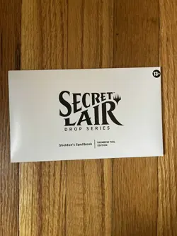 Secret Lair: Sheldon's Spell book - Rainbow Foil - Sealed - Image 1