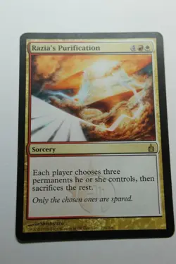 MTG Razia's Purification x1- -Ravnica: City of Guilds-Lightly Played - Image 1