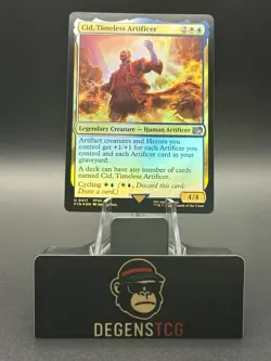 Cid, Timeless Artificer 0417 Final Fantasy Foil MTG - Image 1