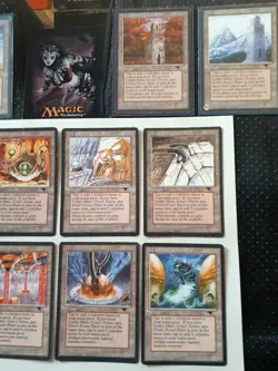 MTG ccg *ANTIQUITIES URZAS MINE, POWER PLANT, TOWERS SET(LOT OF 12) - Image 3