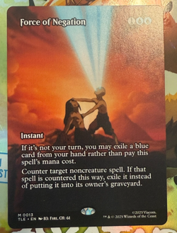 Force of Negation - Borderless M 0013 MTG Avatar: The Last Airbender TLE M/NM - Image 1