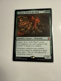 MTG Magic - Ashaya, Soul of the Wild - Zendikar Rising 179/280 - Near Mint NM - Image 1