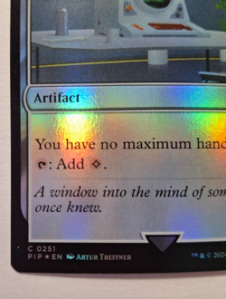 Thought Vessel 0251 MTG - Universes Beyond: Fallout - FOIL, Common - NM - Image 5