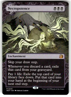 Necropotence Wilds of Eldraine: Enchanting Tales Regular MTG NM - Image 1