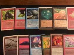 Magic The Gathering Collection VINTAGE Mtg LOT 32 Cards - 1993 - 1997 - Image 2