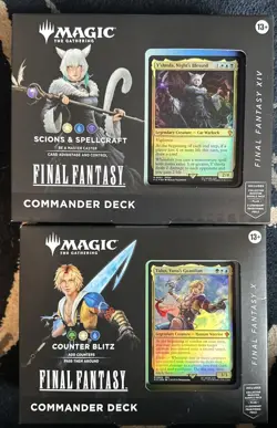 Magic The Gathering FINAL FANTASY Commander Deck Bundle(Set of All 4 Decks) NEW - Image 2