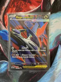Pokemon Mega Latias Ex 163/132 Mega Evolutions Full Art Ultra - Image 1