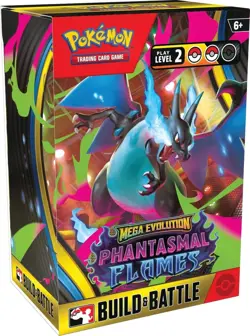 Pokemon ME2: Phantasmal Flames Build and Battle Box! Sealed - Image 1