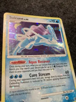 Pokemon TCG Suicune 19/132 HOLO BLEED Secret Wonders Promo - Image 3
