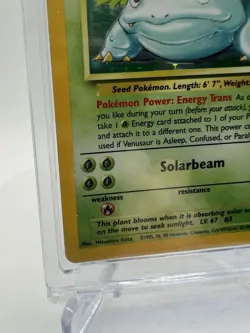 Pokemon TCG Venusaur Base Set 15/102 Holo 1999-2000 Wizards Base Set Holo Rare - Image 5