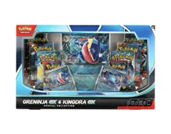 Pokemon Trading Card Game Greninja ex and Kingdra ex Special Collection Box - Image 1