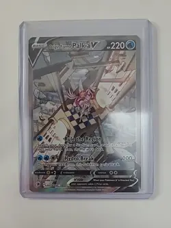 Origin Forme Palkia v Alternate Art Holo Pokemon TCG Astral Radiance 167/189 NM - Image 1