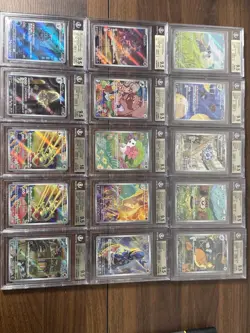 All Beckett BGS 9.5 Gem Mt & 1 Pristine Art Rare 15x Pokemon Graded Card Lot #14 - Image 1