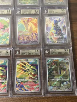 All Beckett BGS 9.5 Gem Mt & 1 Pristine Art Rare 15x Pokemon Graded Card Lot #14 - Image 5