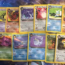 Pokemon Lot Vintage Cards TCG Old School WOTC Dark Poke - Image 2