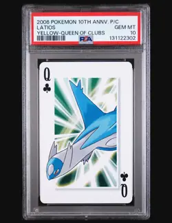 Latios- PSA 10 - 2006 JPN Pokemon Center 10th Anniversary Poker - Image 1