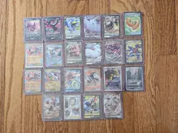 Pokemon 22 Card Lot- NM/LP/MP condition, Various Sets, V Full Art VMAX UR - Image 1