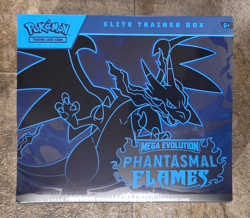 Pokemon TCG Phantasmal Flames (ME02) Elite Trainer Box ETB Factory Sealed - Image 1